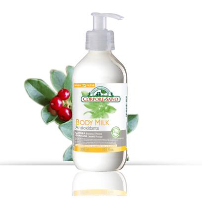 Body Milk Gayuba y Granada antiox y previene manchas Corpore Sano 300 ml