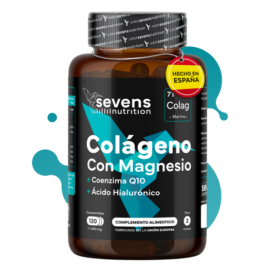 Colágeno Con Magnesio Sevens Nutrition. Piel, Huesos Y Articulaciones.