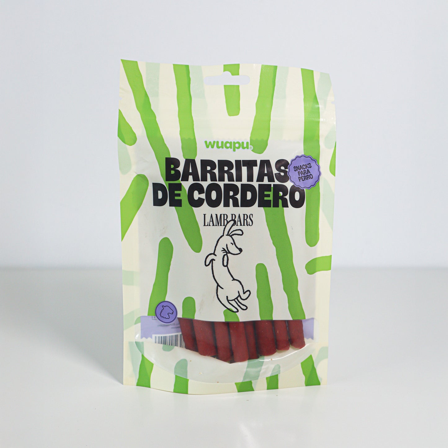 Snack Para Perro En Barritas Semihúmedas De Salmón 12 Paq X (100gr) Wuapu_5