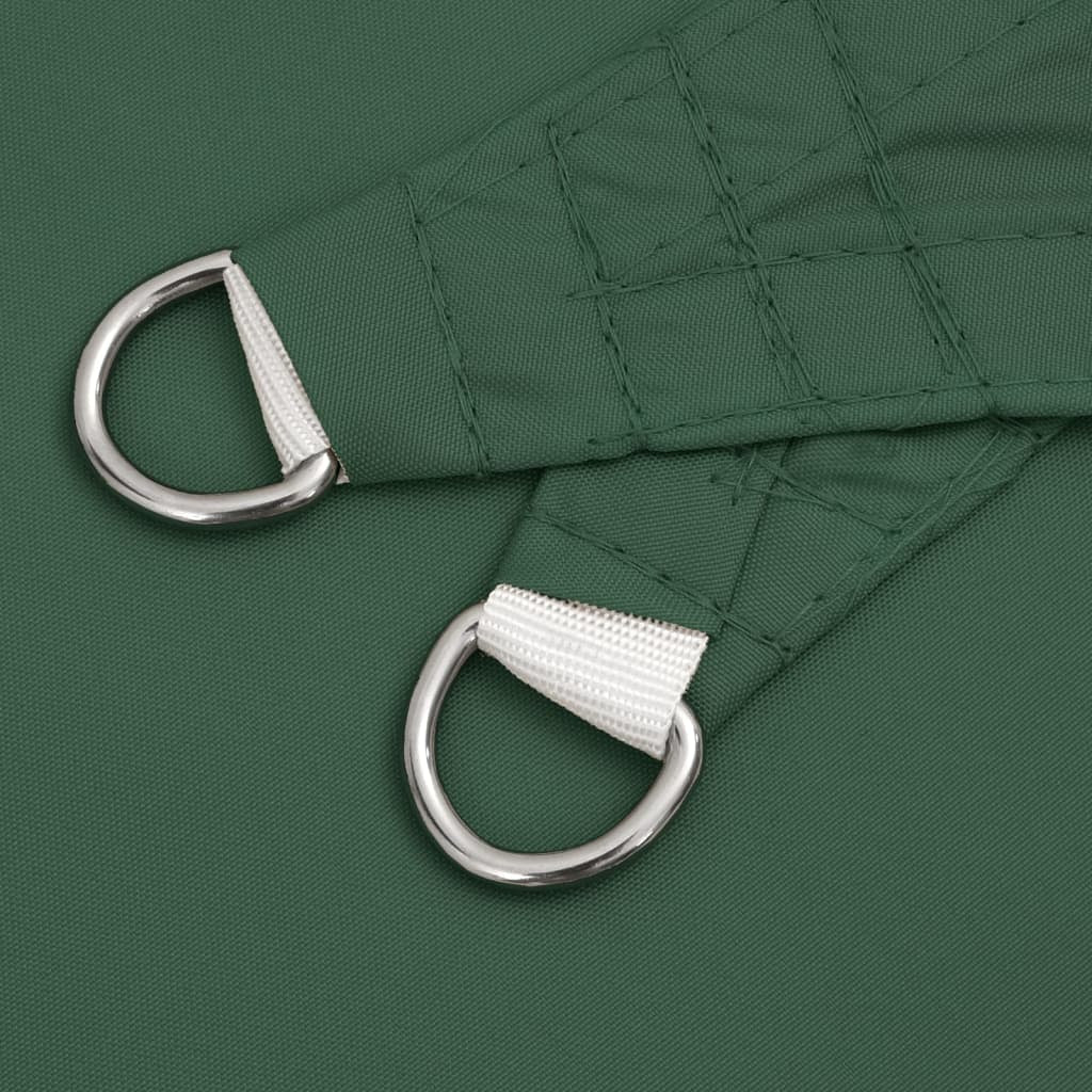 Vidaxl Toldo De Vela Cuadrado Tela Oxford Verde Oscuro 4,5x4,5 M_4