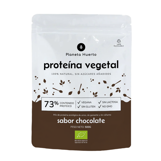 Proteína vegetal ECO 73% chocolate Planeta Huerto 500 g