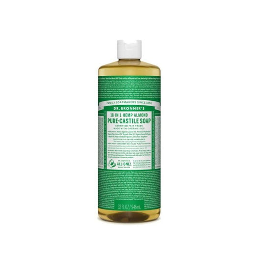 Jabón líquido Almendras Dr. Bronners 945 ml