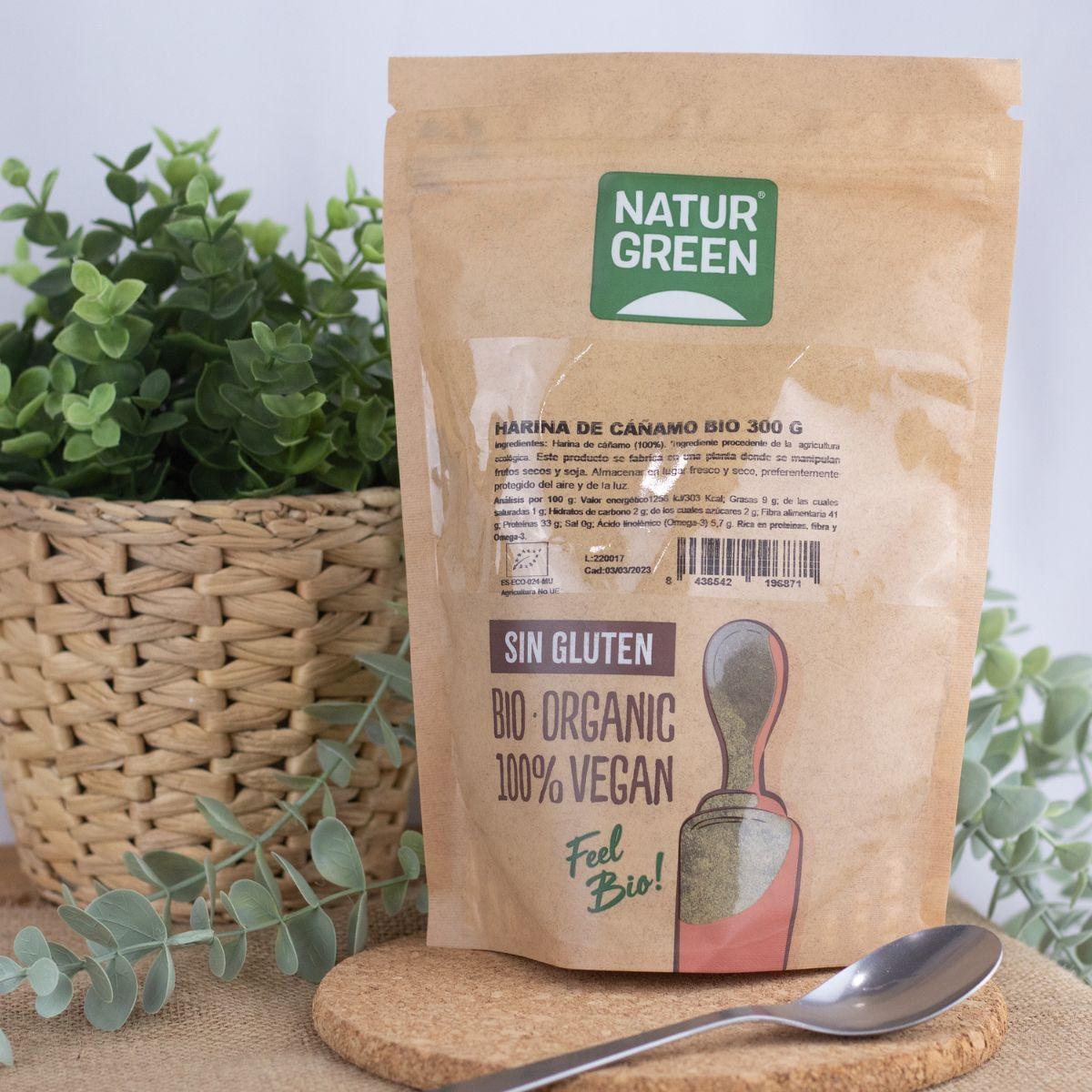 Harina de Cáñamo NaturGreen 300 g