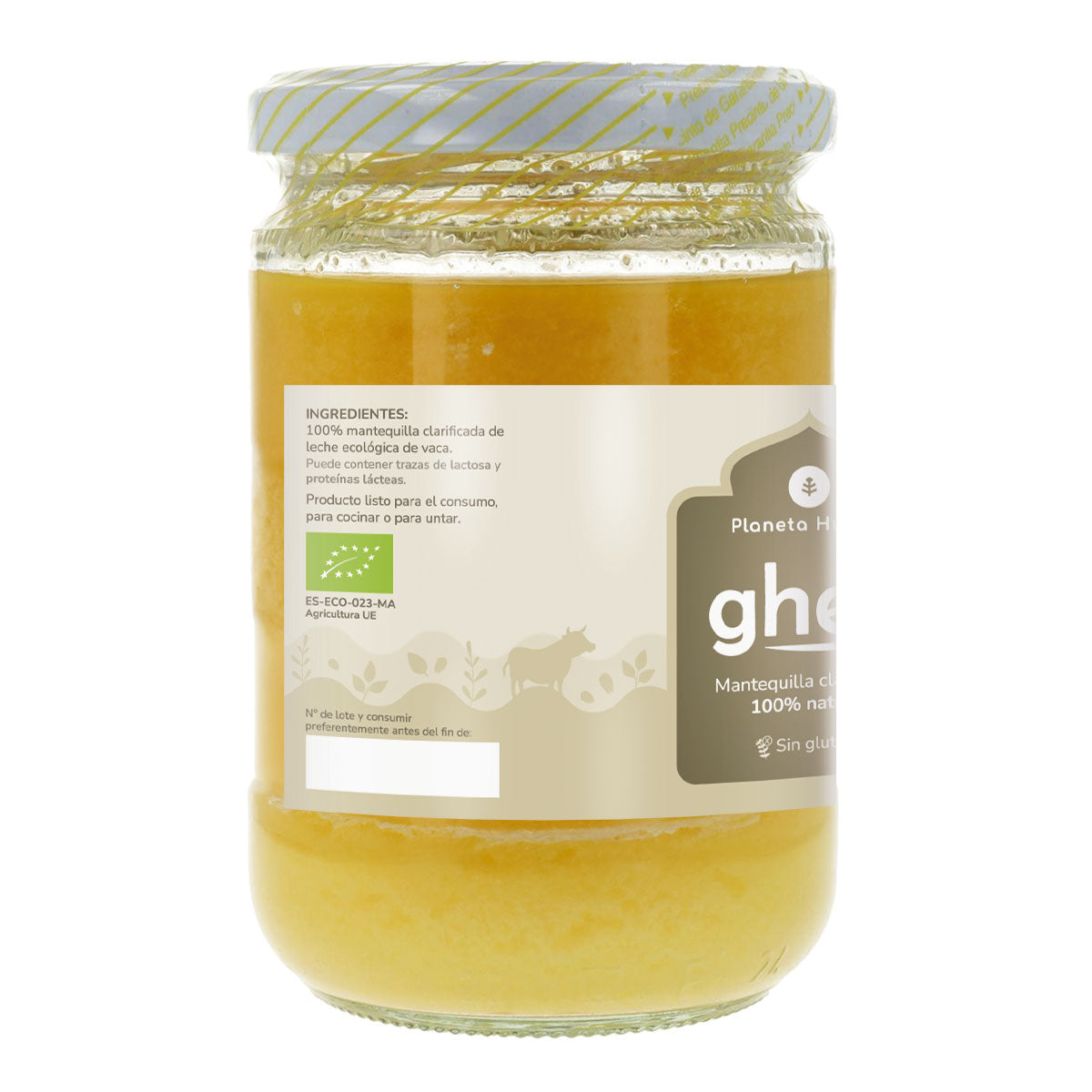 Pack 3 x Ghee mantequilla clarificada ECO Planeta Huerto 500 gr