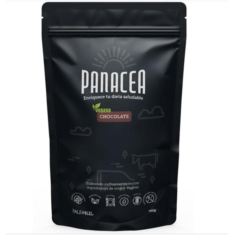 Paleobull Panacea Proteína Vegana Sabor Chocolate  750 g