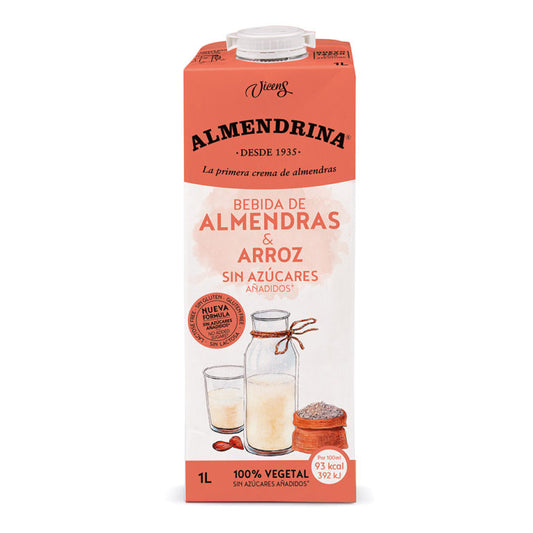 Bebida de almendras con arroz Almendrina brick 1L