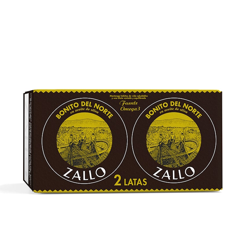 Bonito Costera Zallo Aceite Oliva Pack 2 Latas 25gr_0
