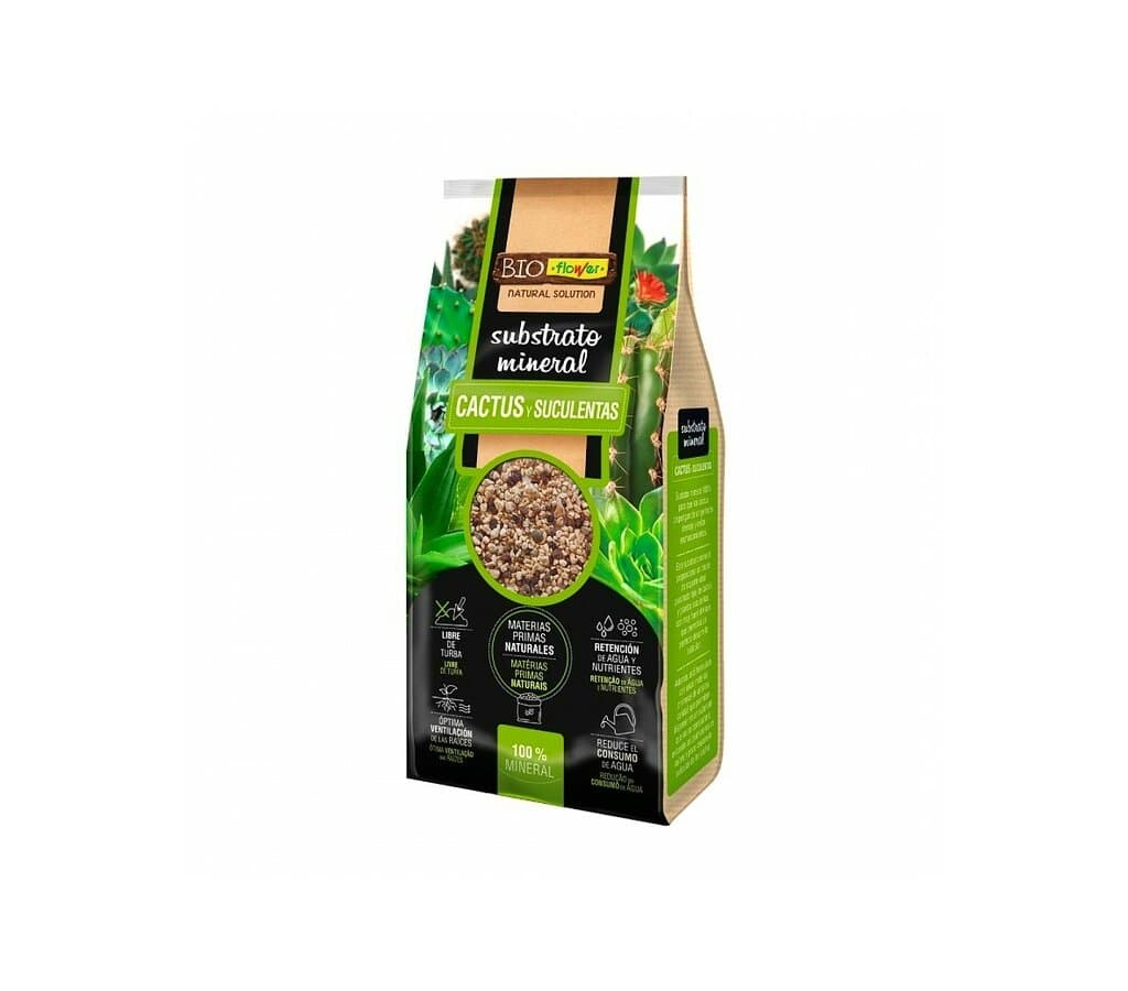 Flower Sustrato Mineral Cactus 2.5l_0