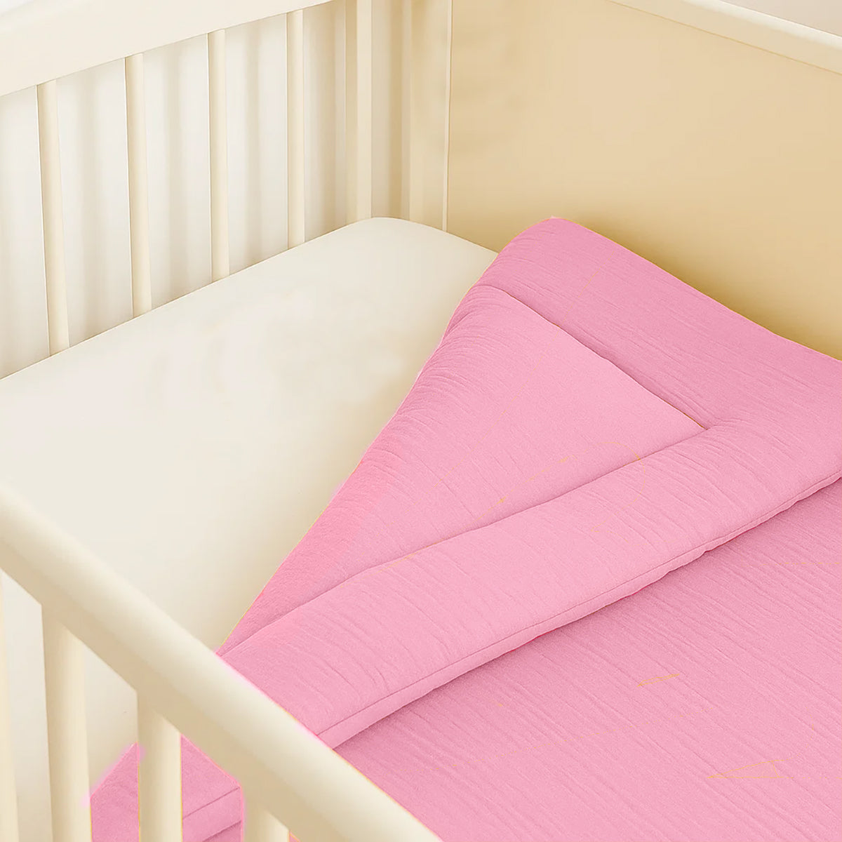 Edredón De Algodón Orgánico Rosa