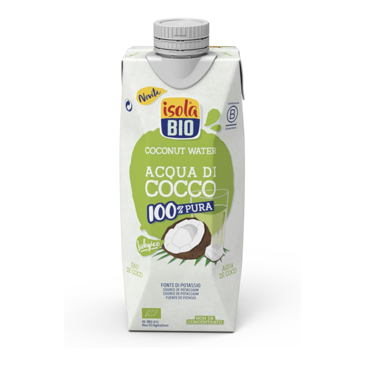 Agua de Coco BIO Isola Bio 500 ml