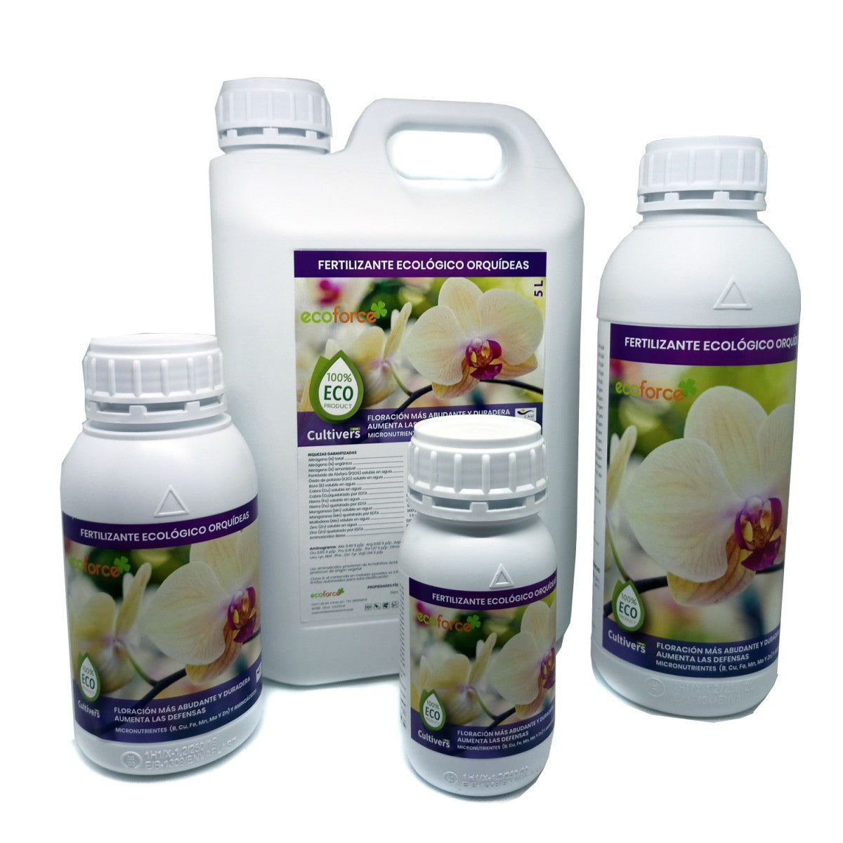 Abono Orquídeas Líquido Ecológico Cultivers 250 Ml_3