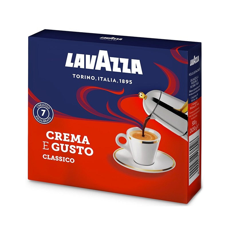 Café Molido Crema e Gusto Lavazza 2uds de 250g