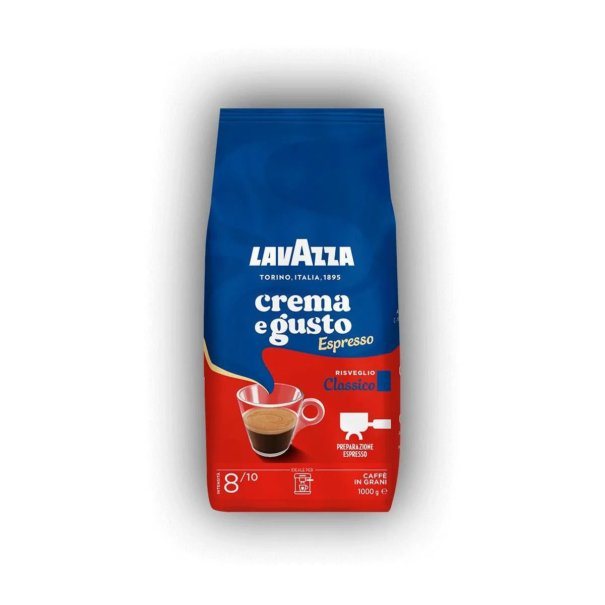 Café en Grano Crema e Gusto Lavazza 1kg