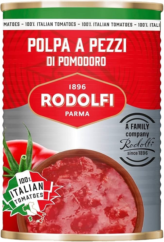 Pulpa de Tomate en Trozos Rodolfi 400g