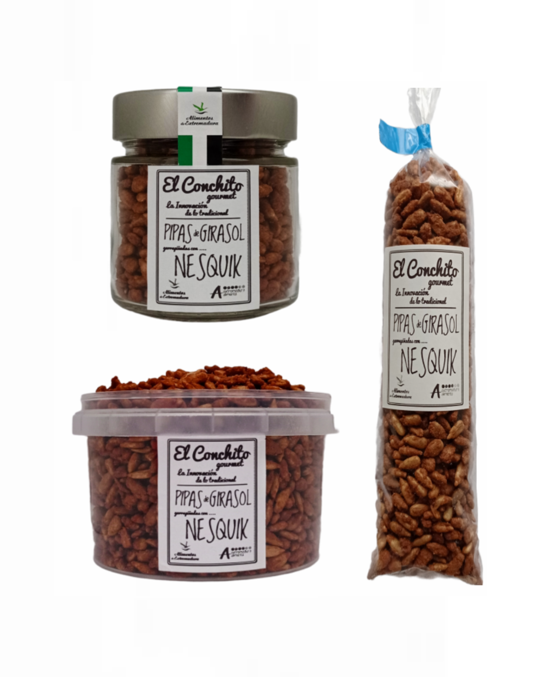 Pipas Garrapiñadas Con Nequik Paquete 100 G_0