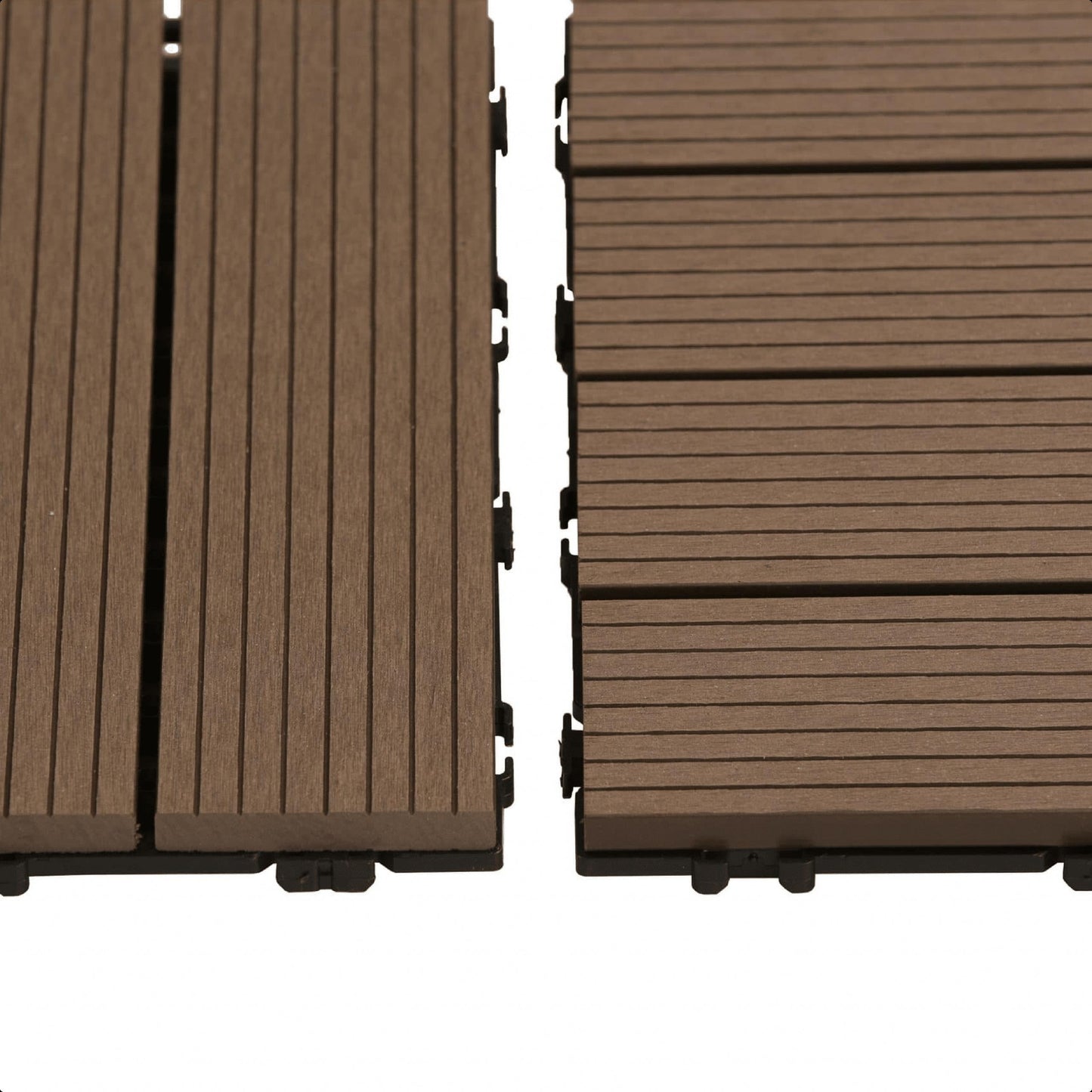 Pack 11 Baldosas de composite Durafloor 30×30 Dioco Chocolate 1m2