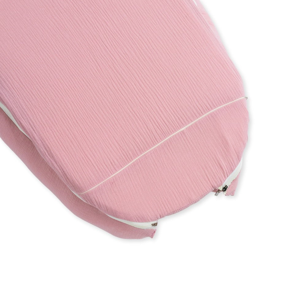 Cuna Nido Desenfundable 60x85 Cm Rosa Muslin Baby_4