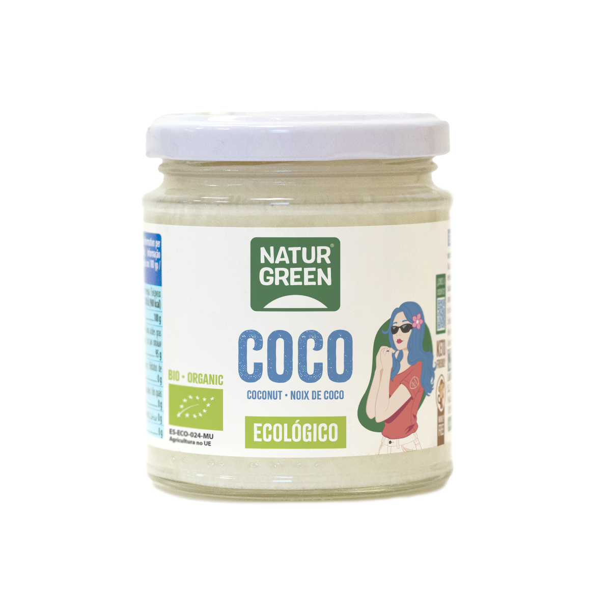Grasa de Coco Bio NaturGreen 200 g