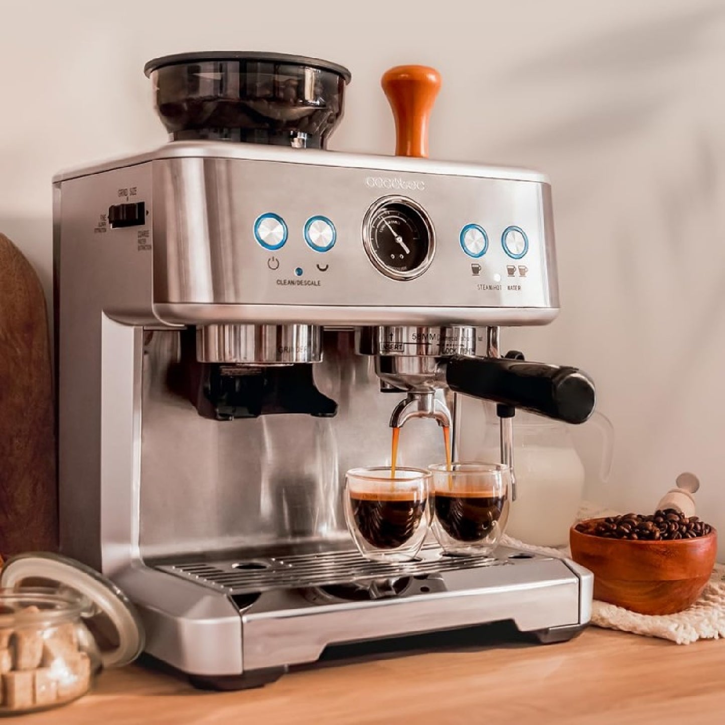 Cecotec Cafetera Express Cafetera Express Power Espresso 20 Barista Maestro_4