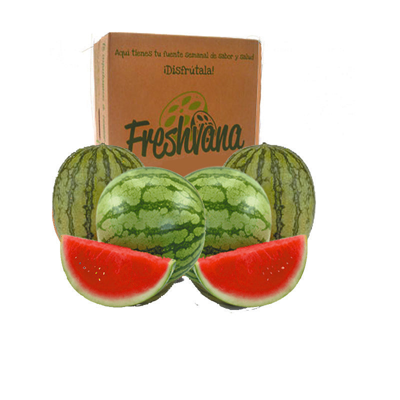 Caja De Sandia Mini Ecológica Freshvana 12 Kg (4 Uds)_0