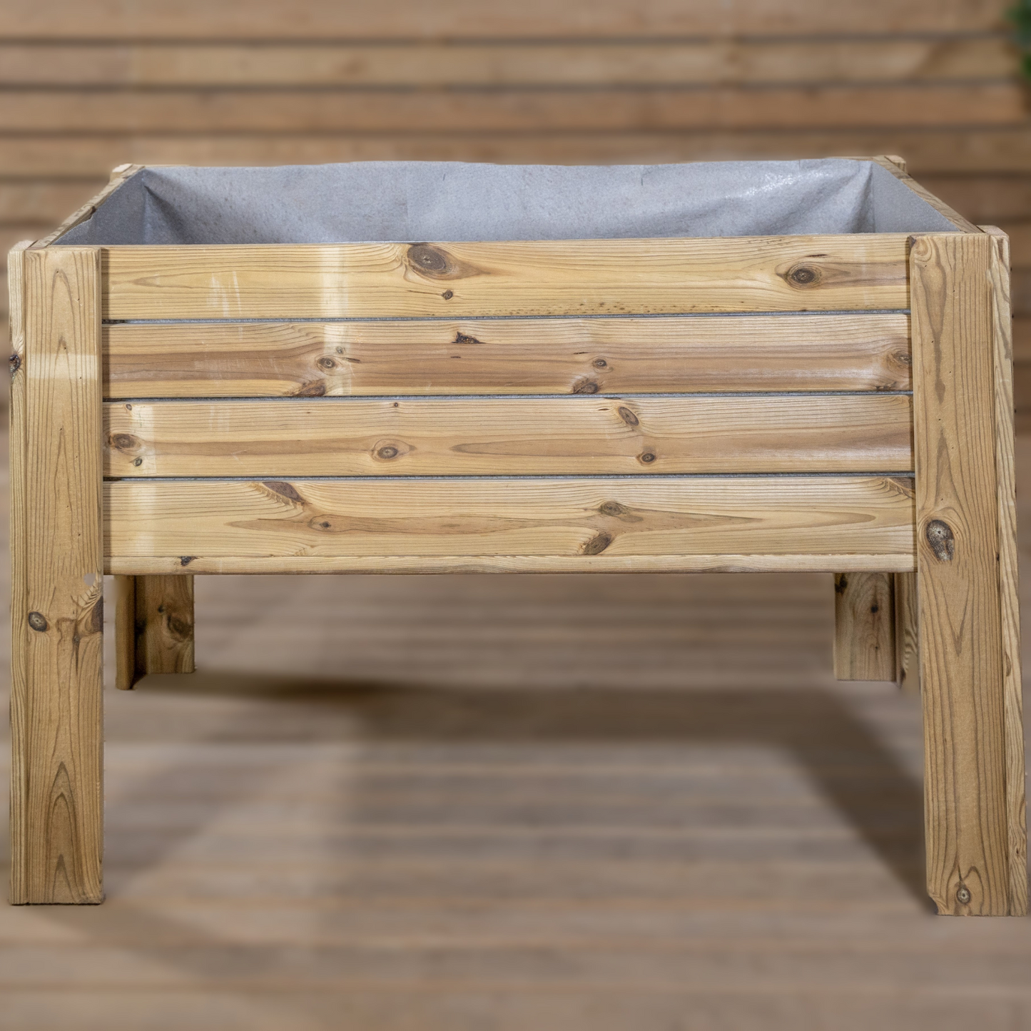 Mesa De Cultivo Mura Profunda 40cm Vidahuerto 120x80x80 Cm.