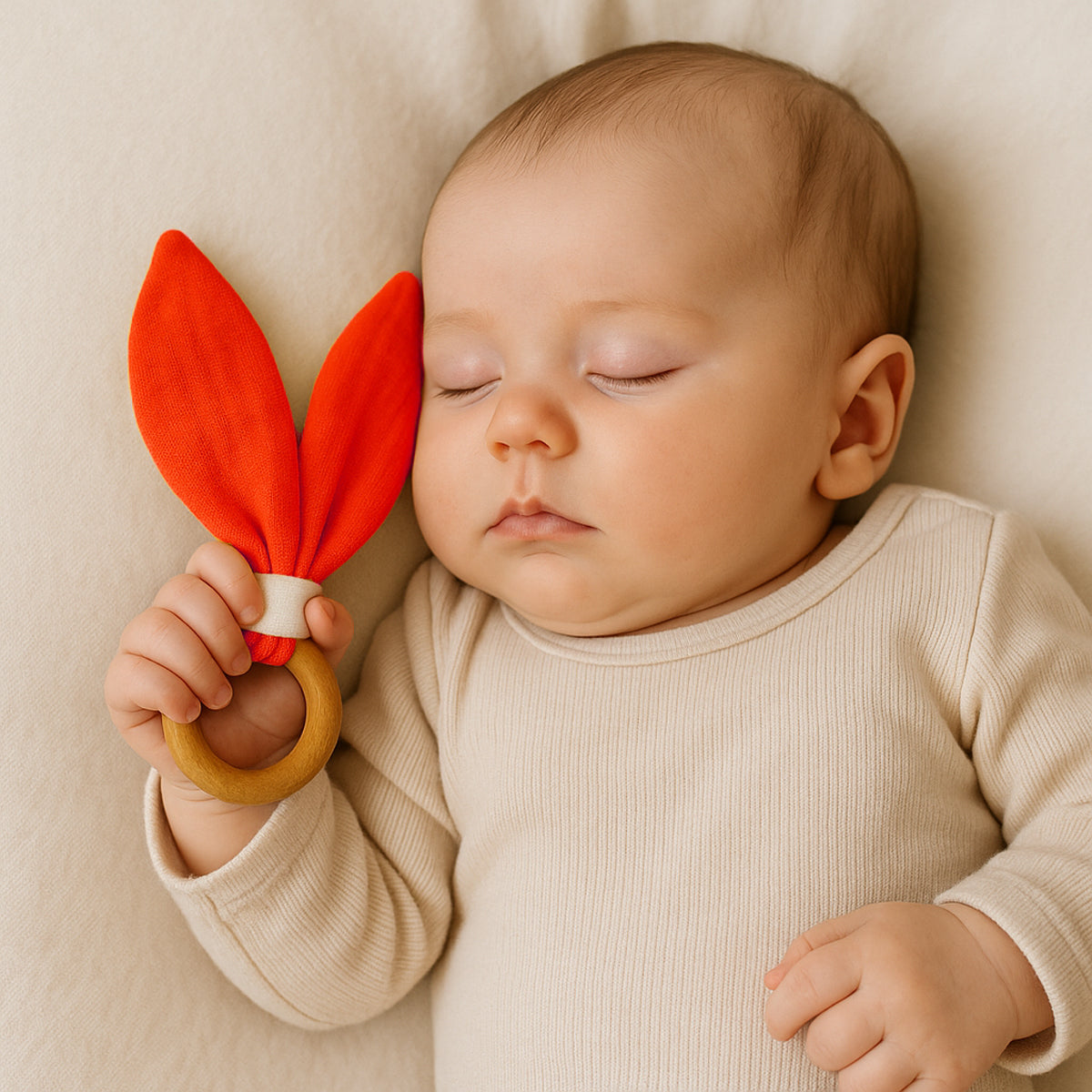 Mordedor Fresa De Algodón Orgánico