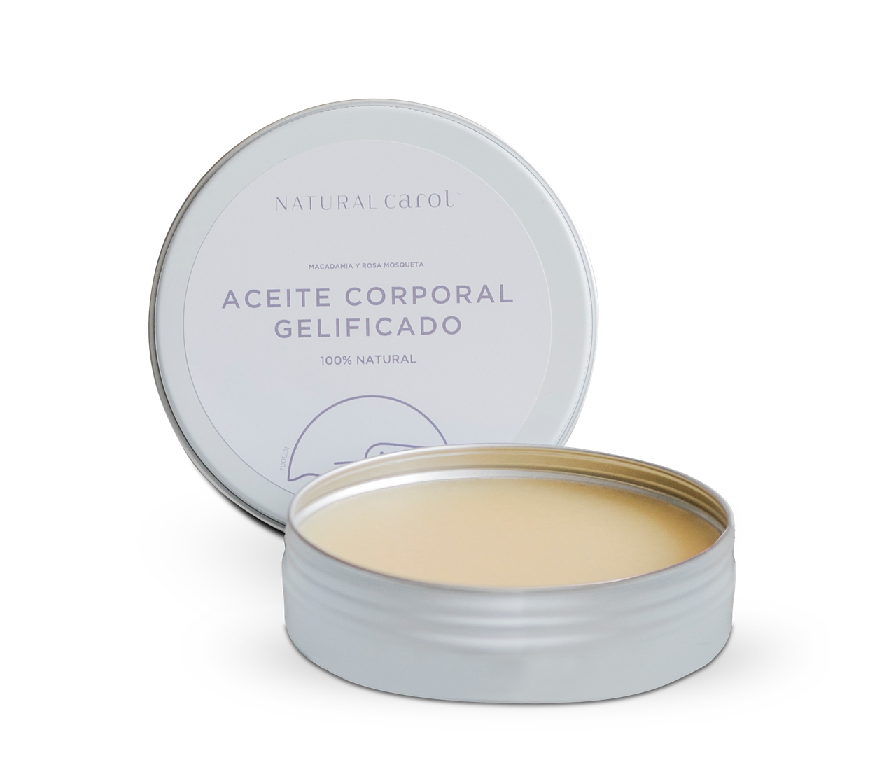 Aceite corporal gelificado Natural carol 100 ml