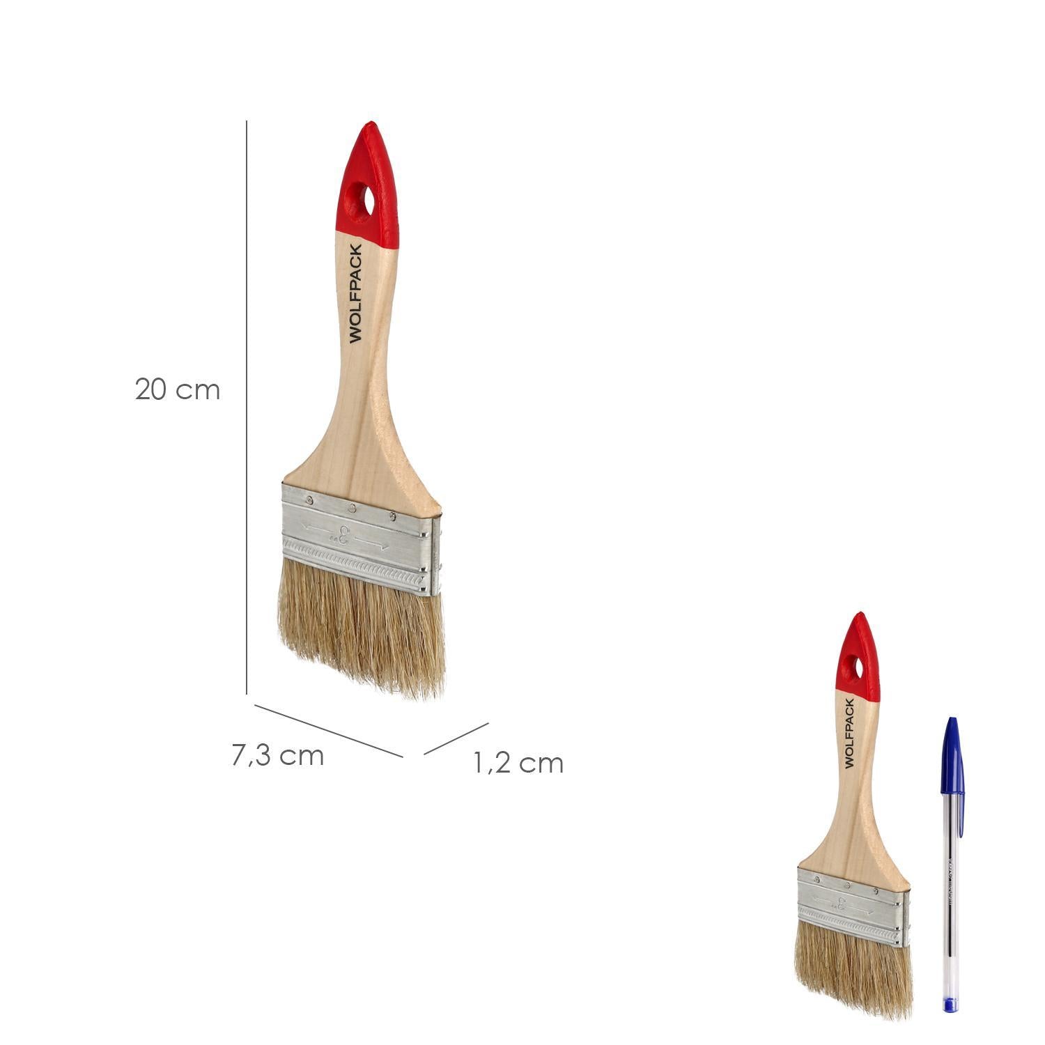 Paletina Brico Doble Cerda Blanca Nº 27 (ancho Cerda 76 Mm.)