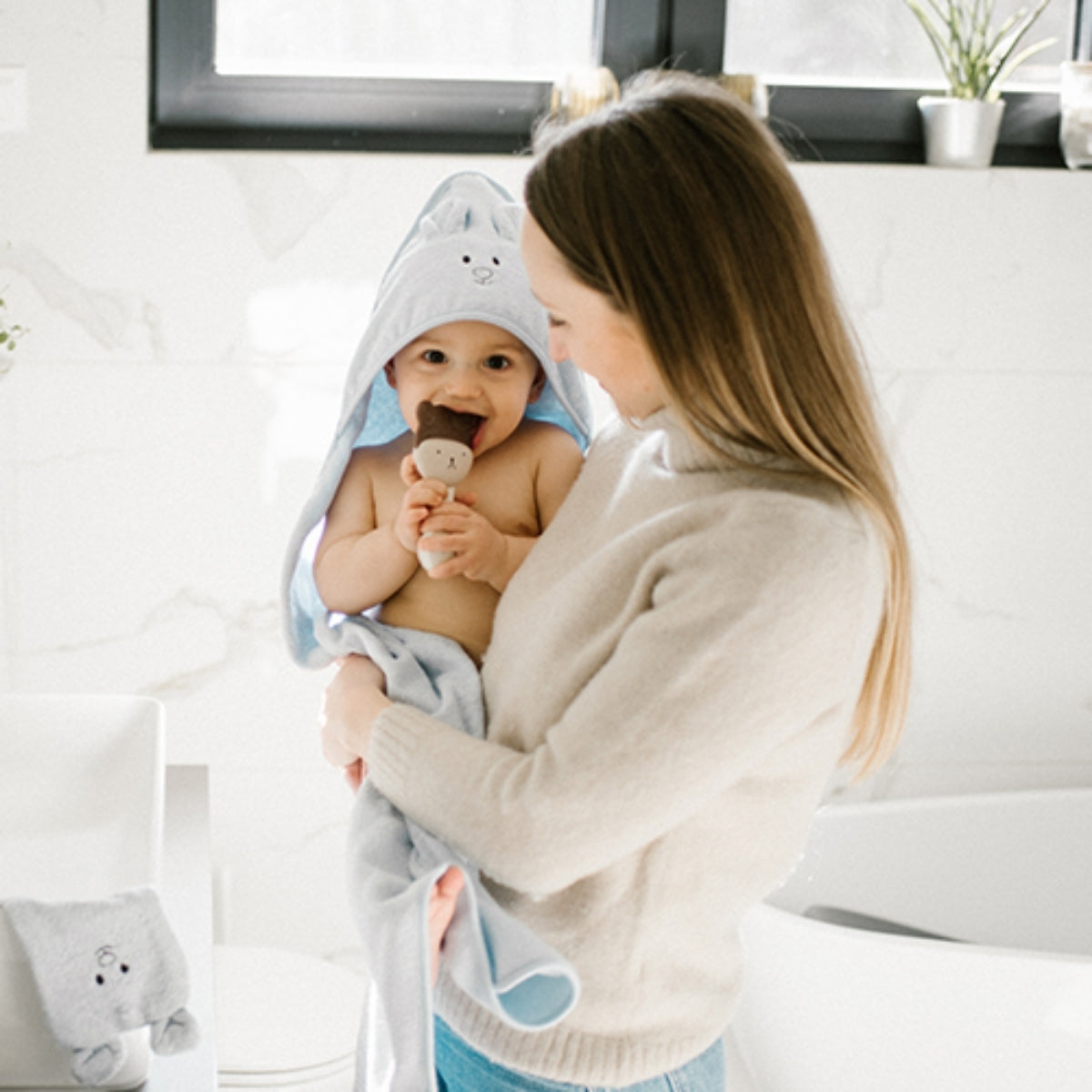 Babyono Sonajero Mordedor Para Bebés 3m+  Osito