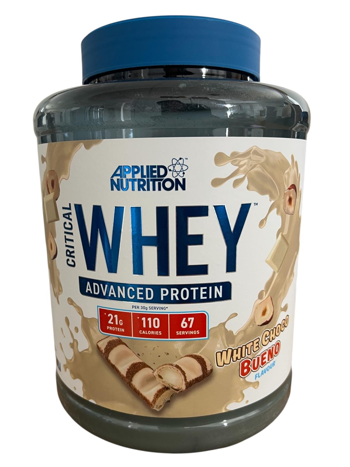Nutrición Aplicada Critical Whey 2000g Fresa_0