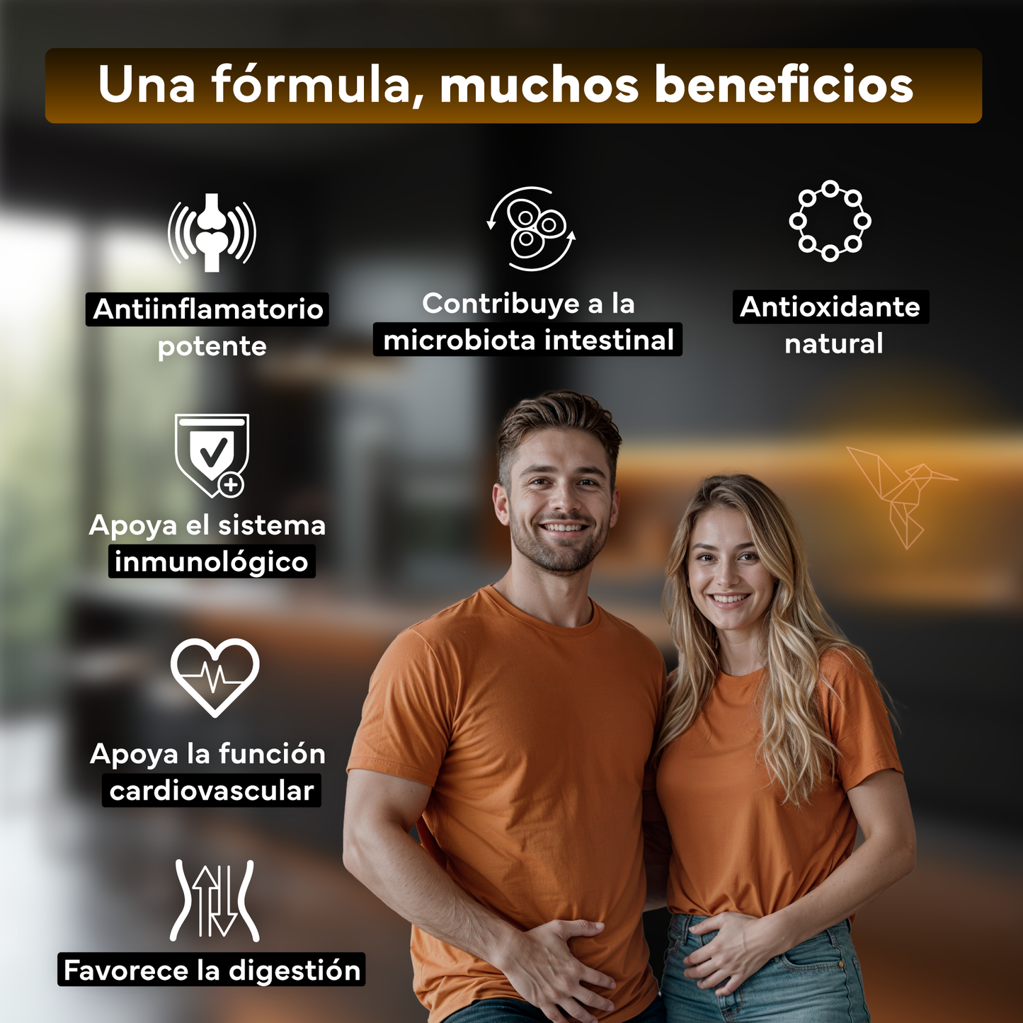 Cúrcuma + Piperina Sevens Nutrition. Alta Absorción y Bienestar General.