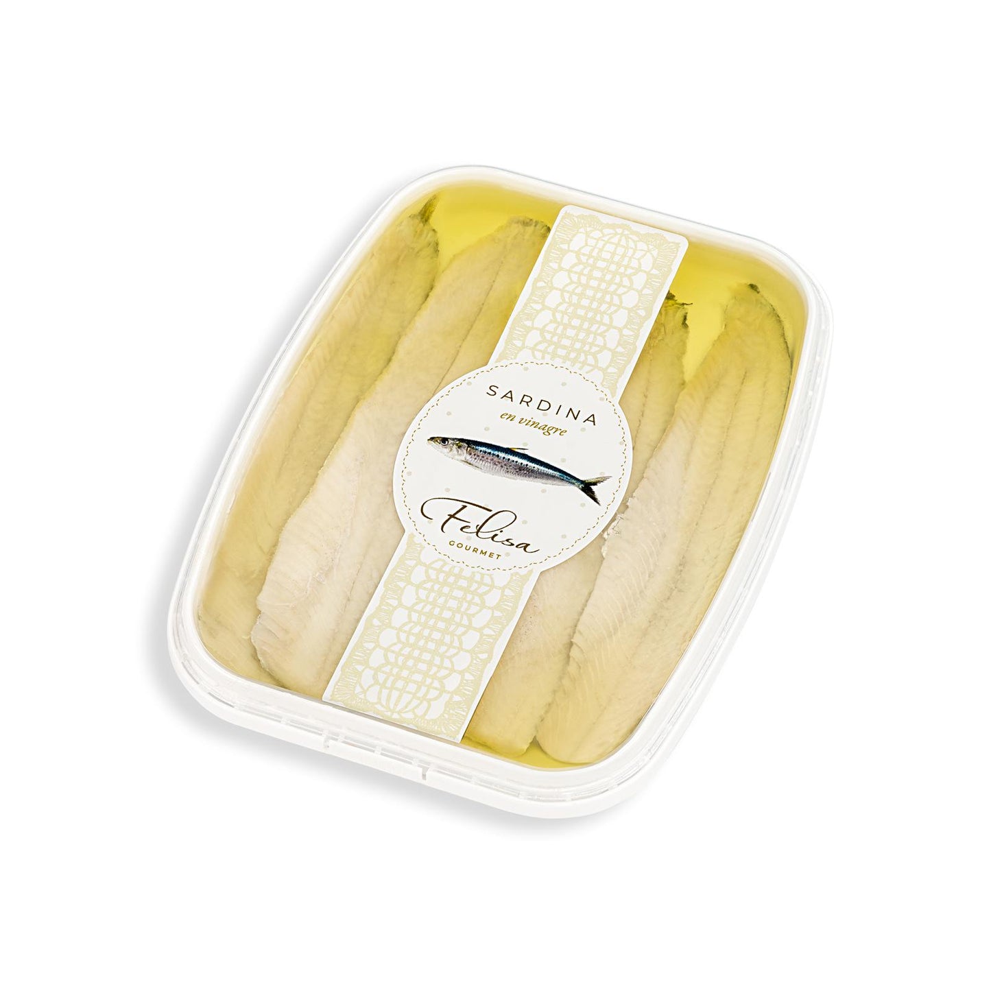 Sardina Vinagre 120g Oval Aove Felisa Gourmet_0