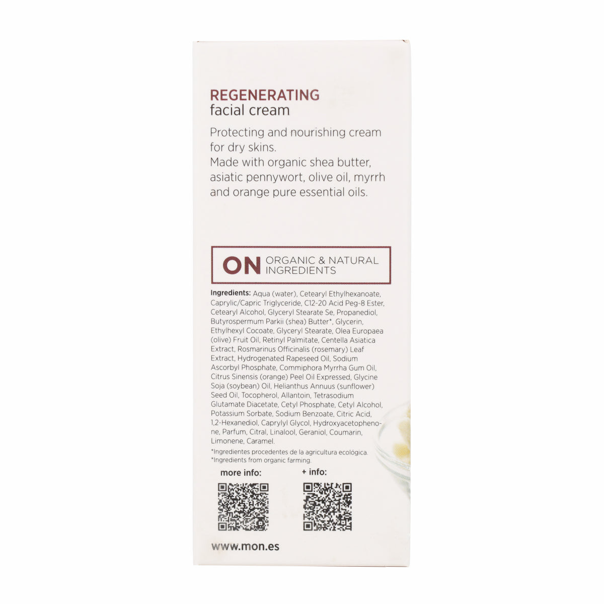 Crema Regenerante Karite Mon Deconatur 50 ml