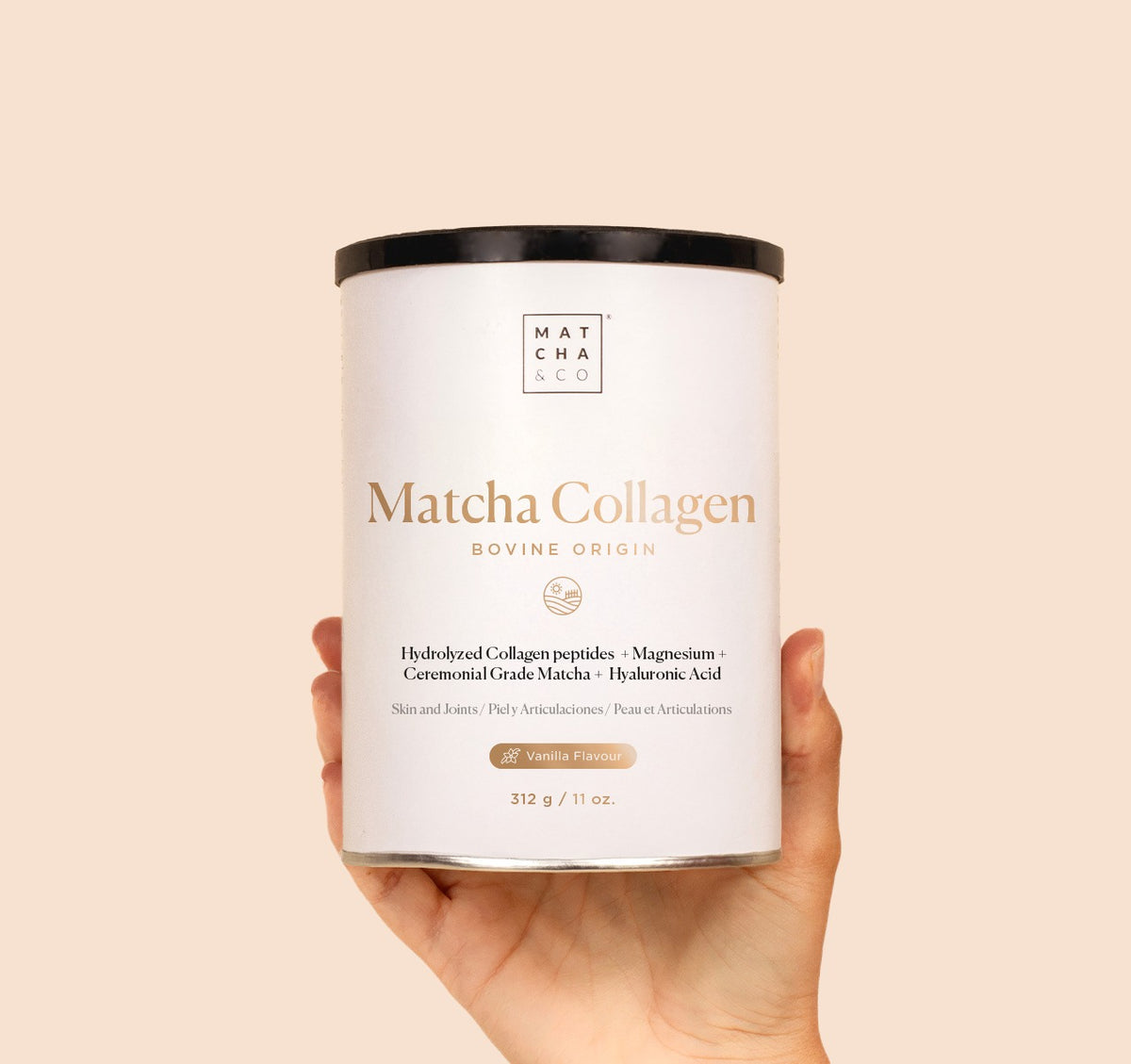 Té Matcha Colágeno Vainilla Matcha & CO 312g
