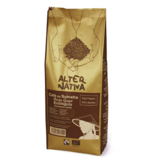 Café grano Origen Sumatra Raja Gayo BIO FT Alternativa3 500g