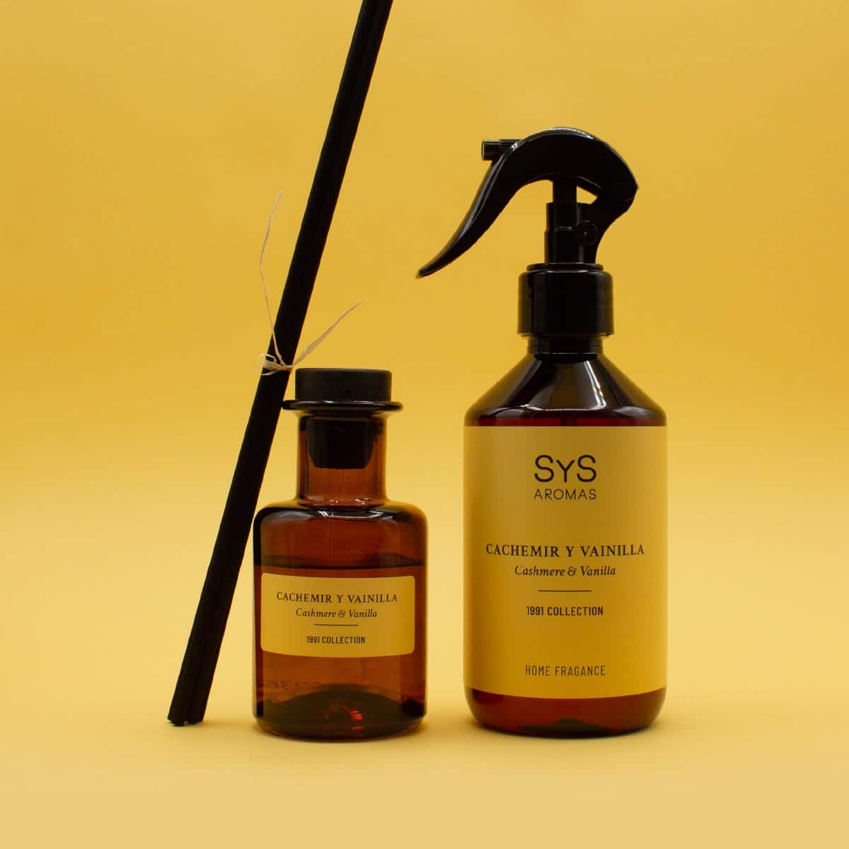 Ambientador Pulverizador Cachemir y Vainilla SYS Aromas 300 ml | Colección 1991 | Aroma Dulce y Cálido | Reconfortante_3