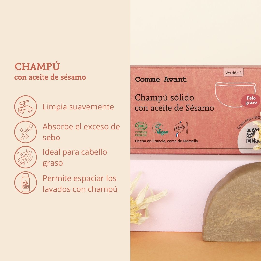 Champú Sólido Con Aceite De Sésamo (cabello Graso)_5