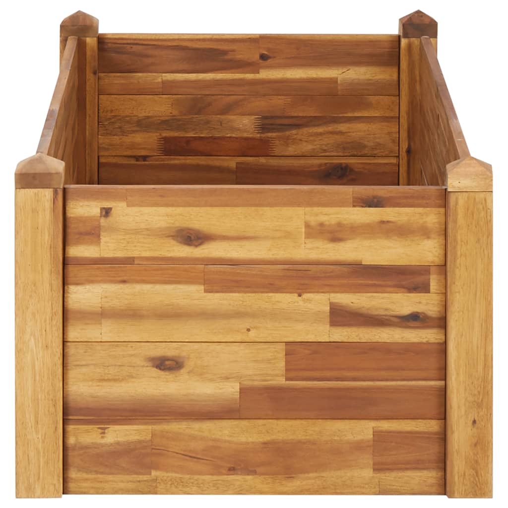 Arriate De Madera Maciza De Acacia 110x60x44 Cm_5