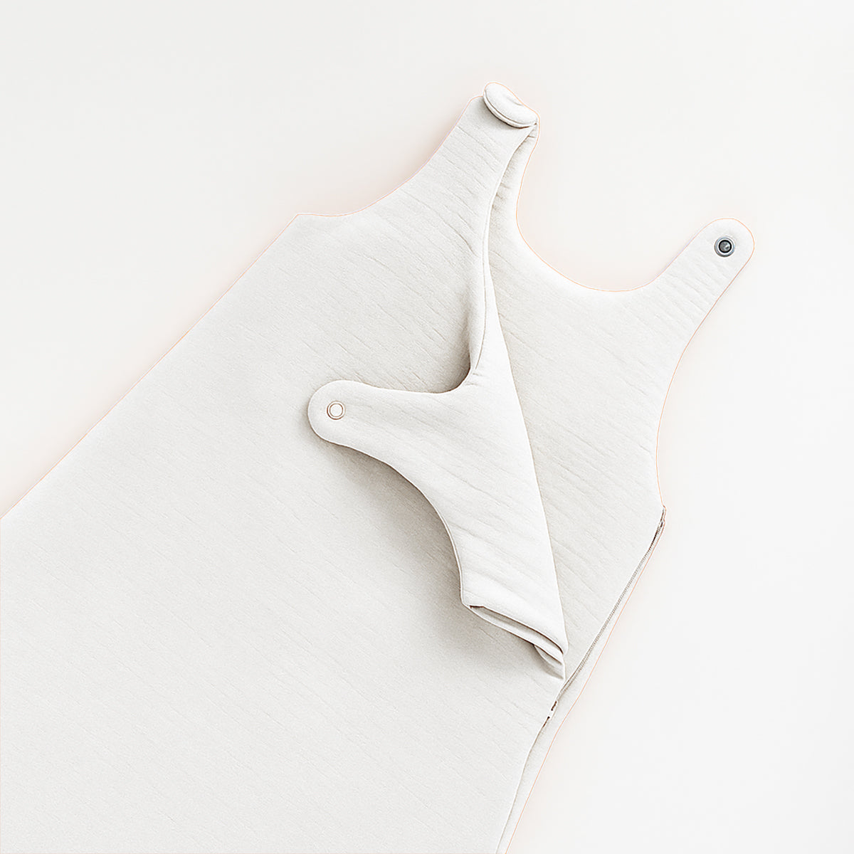 Saco De Dormir De Invierno De Algodón Orgánico Blanco