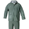 Traje De Agua Impermeable Verde Pvc Talla 7-l