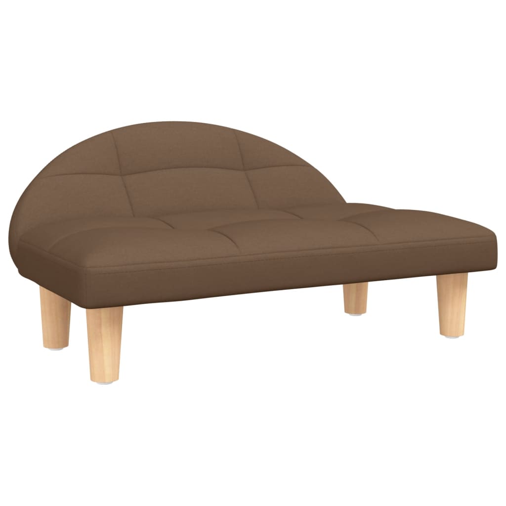 Cama Para Perros De Tela Marrón 70x52x30 Cm / Vetonek_5
