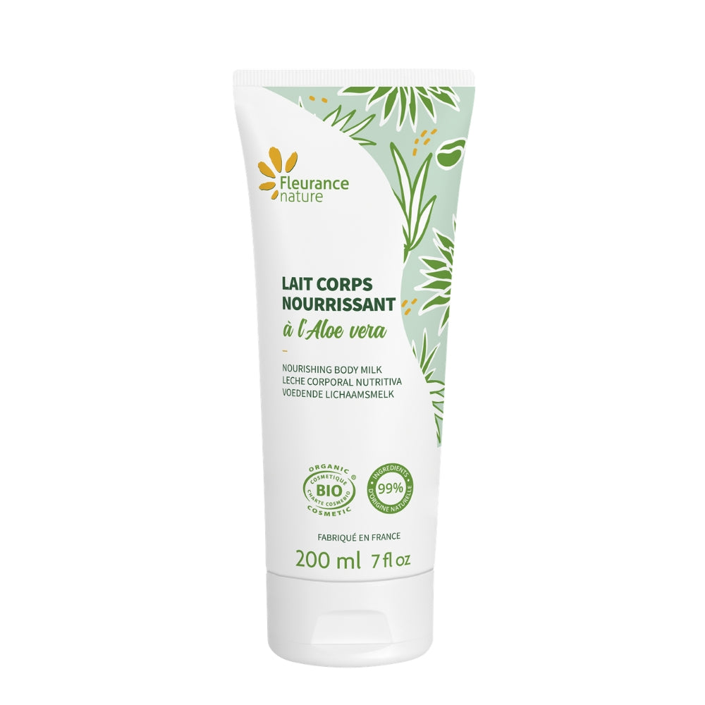 Leche Corporal Nutritiva Con Aloe Vera Eco Fleurance Nature 200ml_0