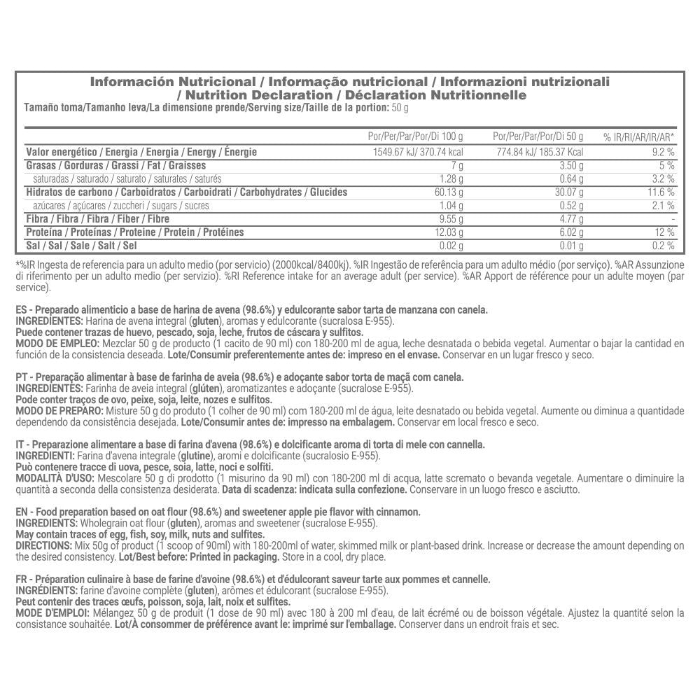 Harina De Avena - 2kg - Tarta De Manzana - Avena - Masmusculo_5