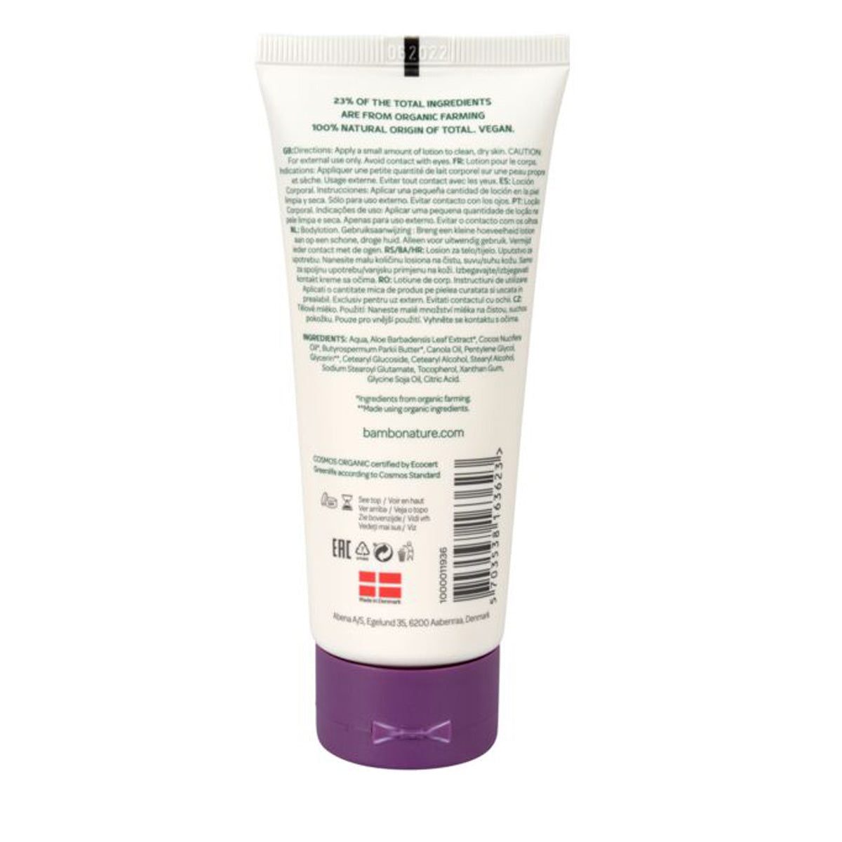 Loción Corporal para Bebés Bambo Nature 100 ml