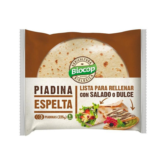 Piadina de Espelta Bio Biocop 225 g