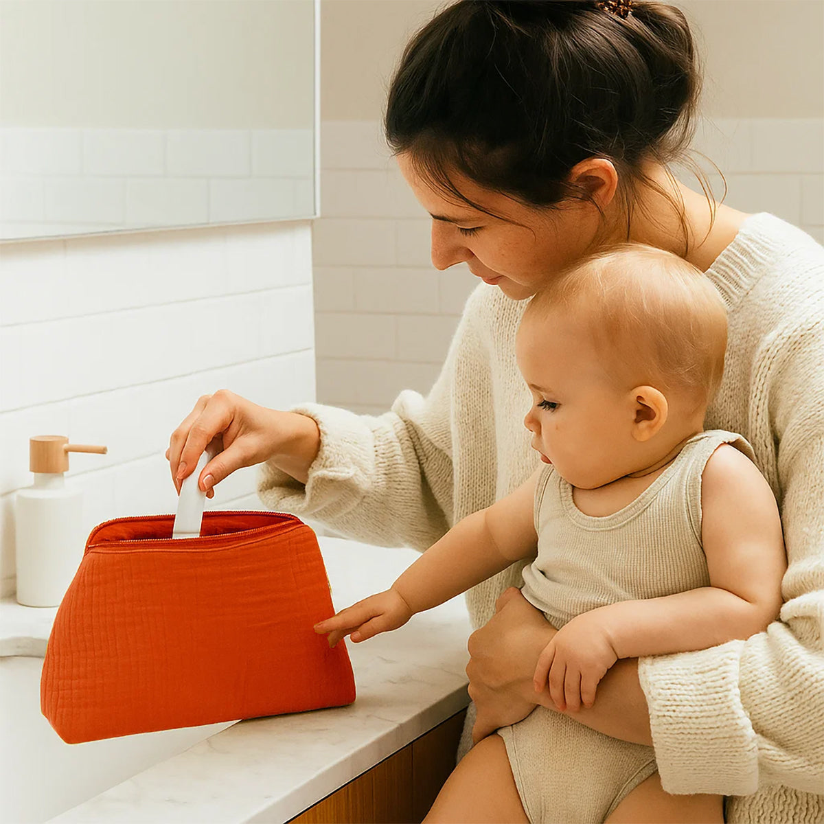 Neceser En Algodón Bio Fresa