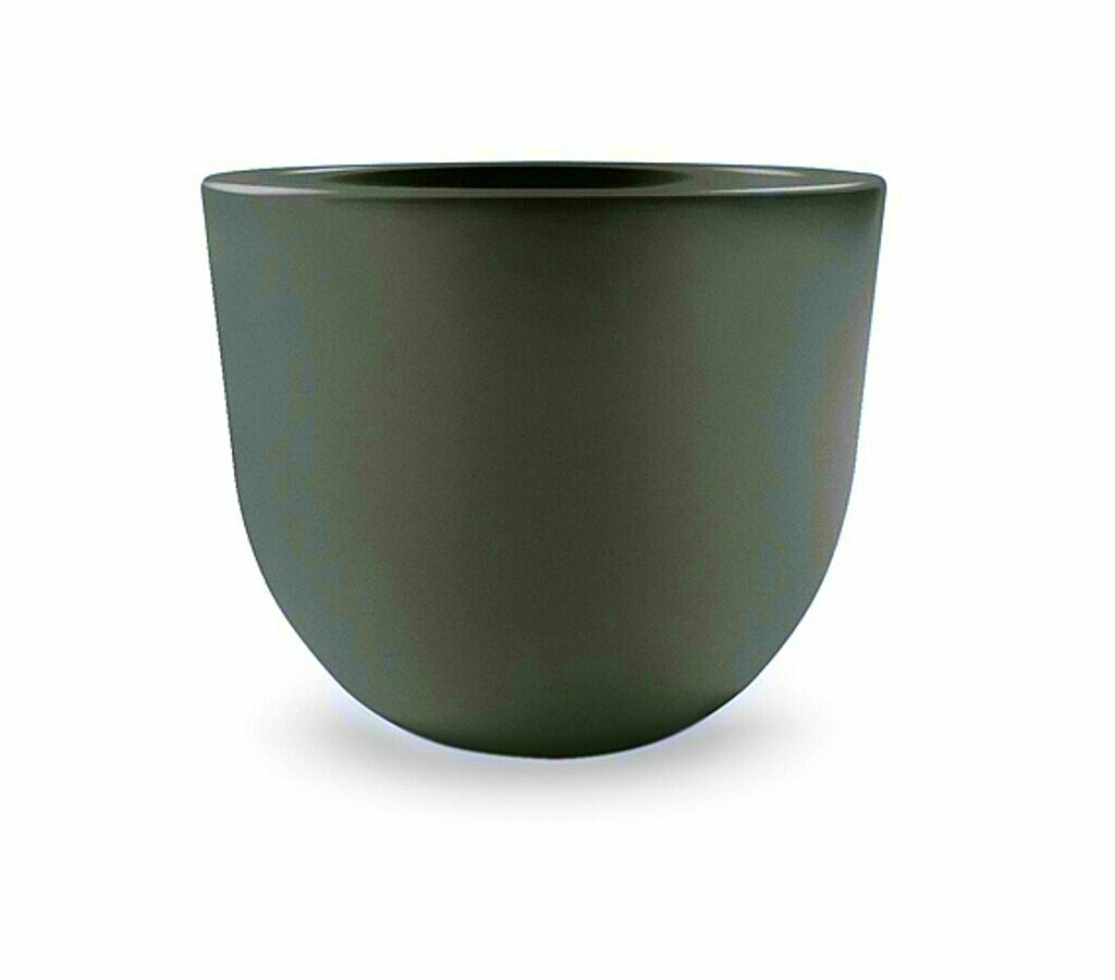 Veca Macetero Plástico Antracita Eggy 55x43 Cm