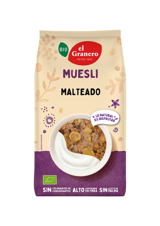 Muesli Malteado Bio El Granero 400gr