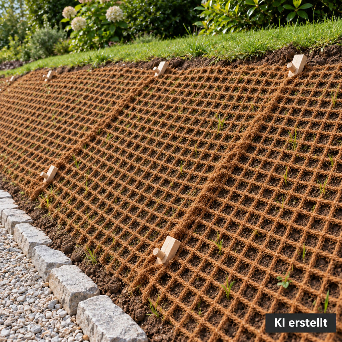 Estera De Terraplén De 130 M, Estera De Coco, Revestimiento De Estanque De 1 M De Ancho, Estera De Coco, 450 G_5