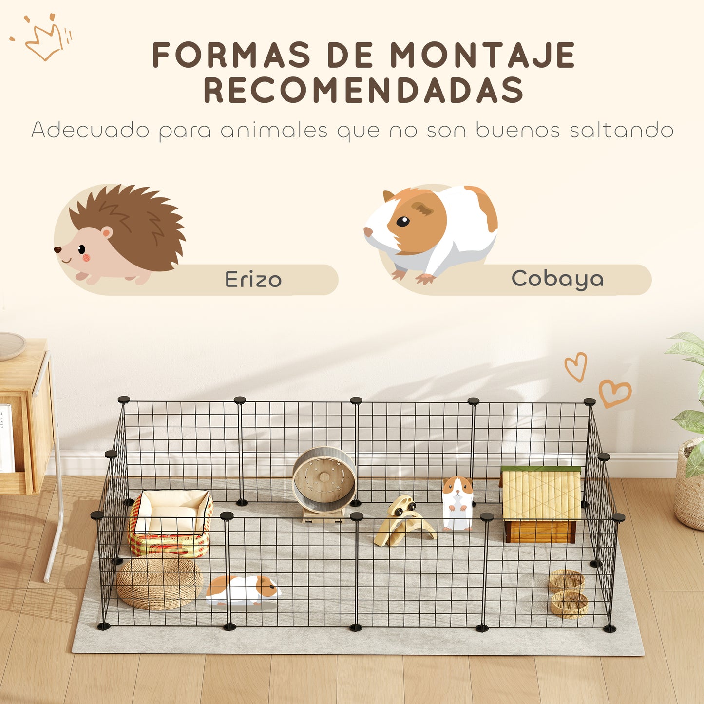 Pawhut Valla Metálica Para Mascotas Con 12 Paneles Parque Metálico Para Mascotas_5